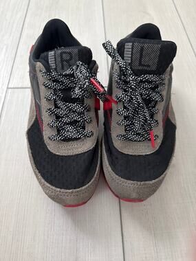 Puma Future Rider Apm Kids Boys Sneakers Shoes Casual Black/Grey/Red 5.5 junior